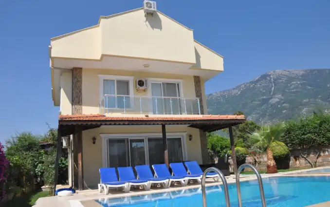 Villa Mountain View, Hisarönü'nde 3 Odalı 6 Kişilik Tatil Villası - Onlinevillam